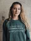 kindness over everything vintage crew